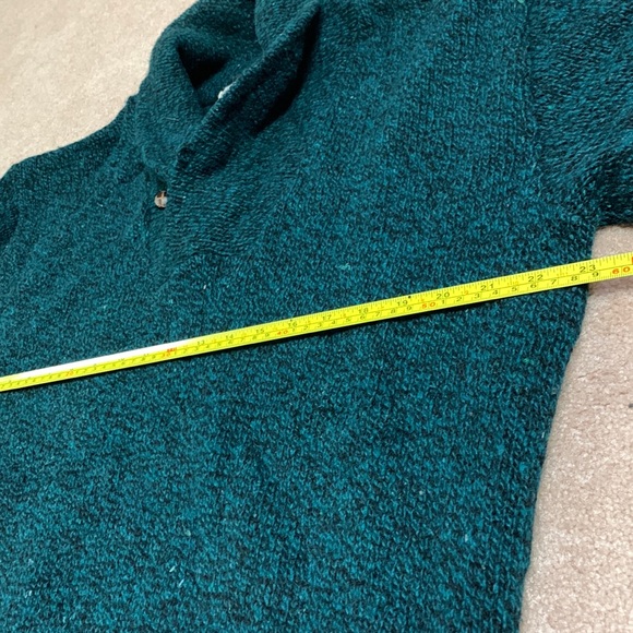Environmental Clothing Co. Wool Sweater L Shawl Collar - Picture 4 of 9